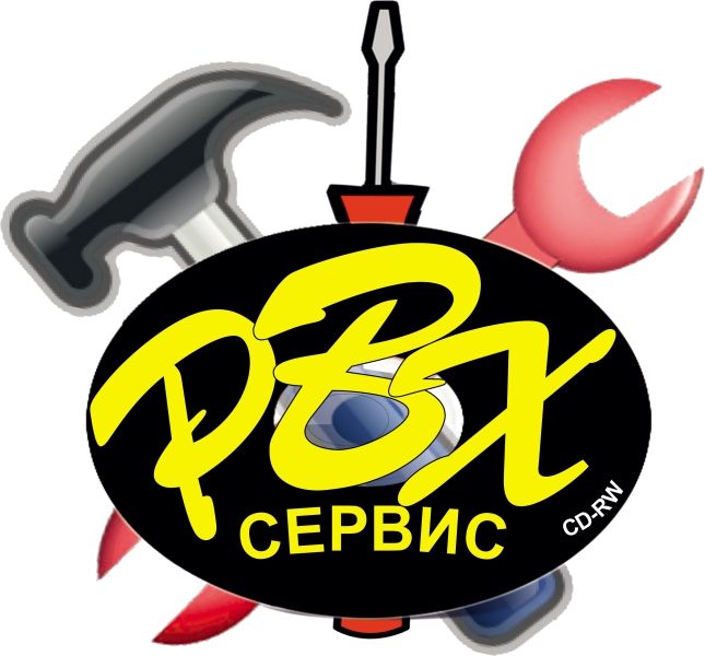 Логотип компании «РВХ Сервис» из города Днепр.